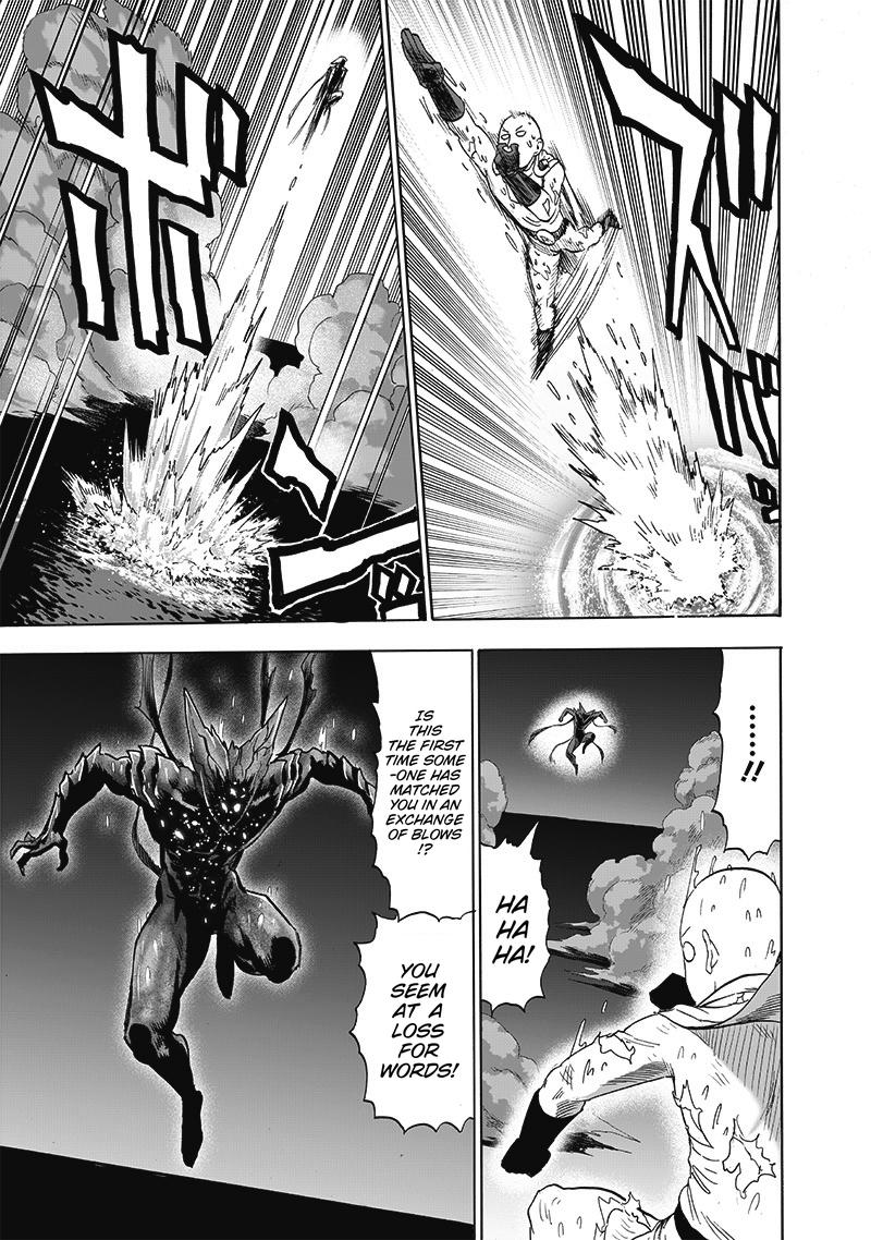 One Punch Man chapter 165: Garou goes nuclear, steals Saitama's