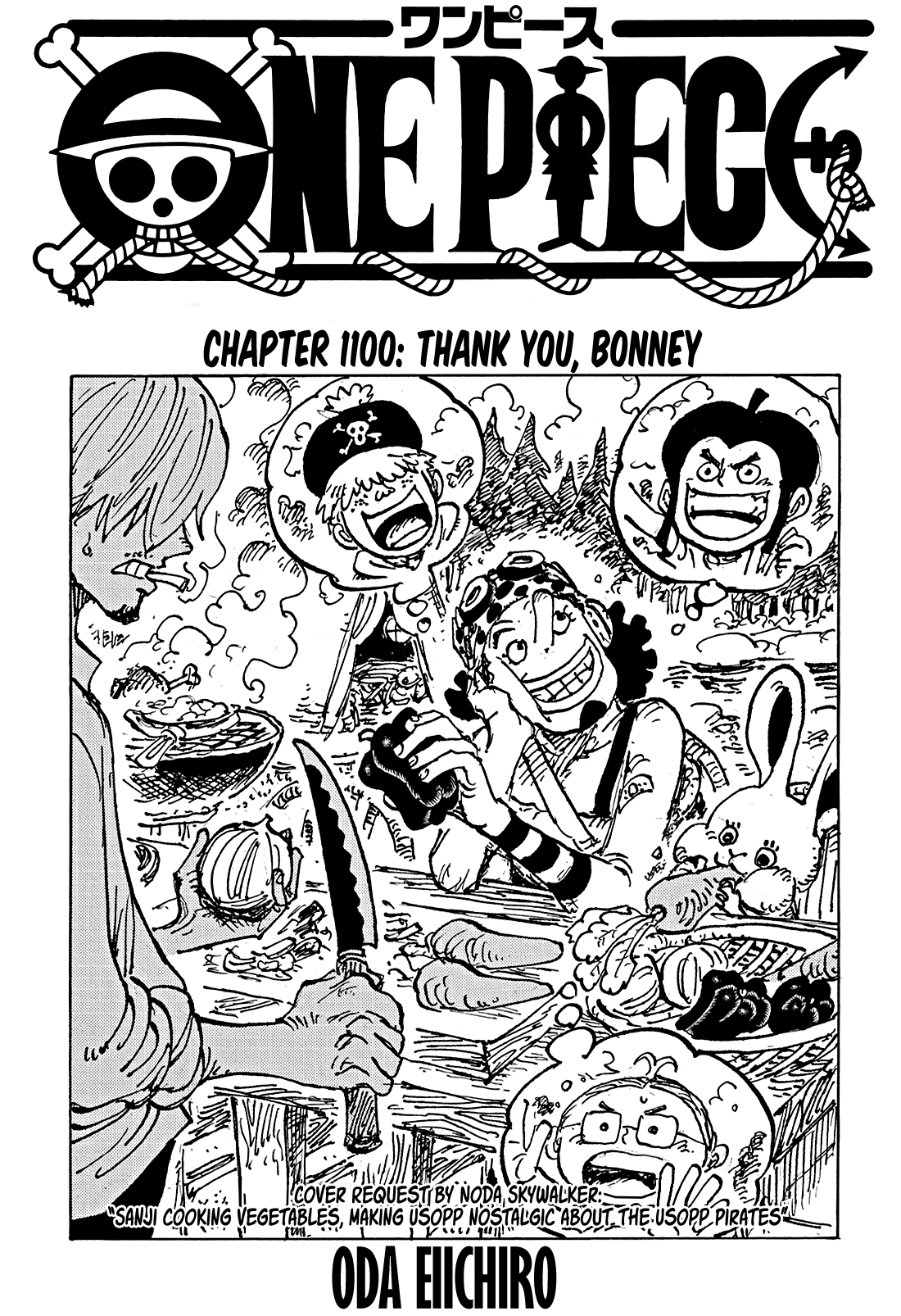 One Piece Chapter 1044, TCB Scans