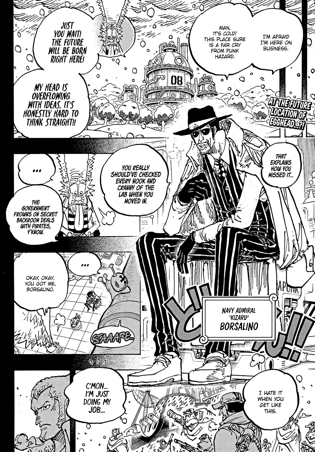 One Piece Chapter 1057, TCB Scans