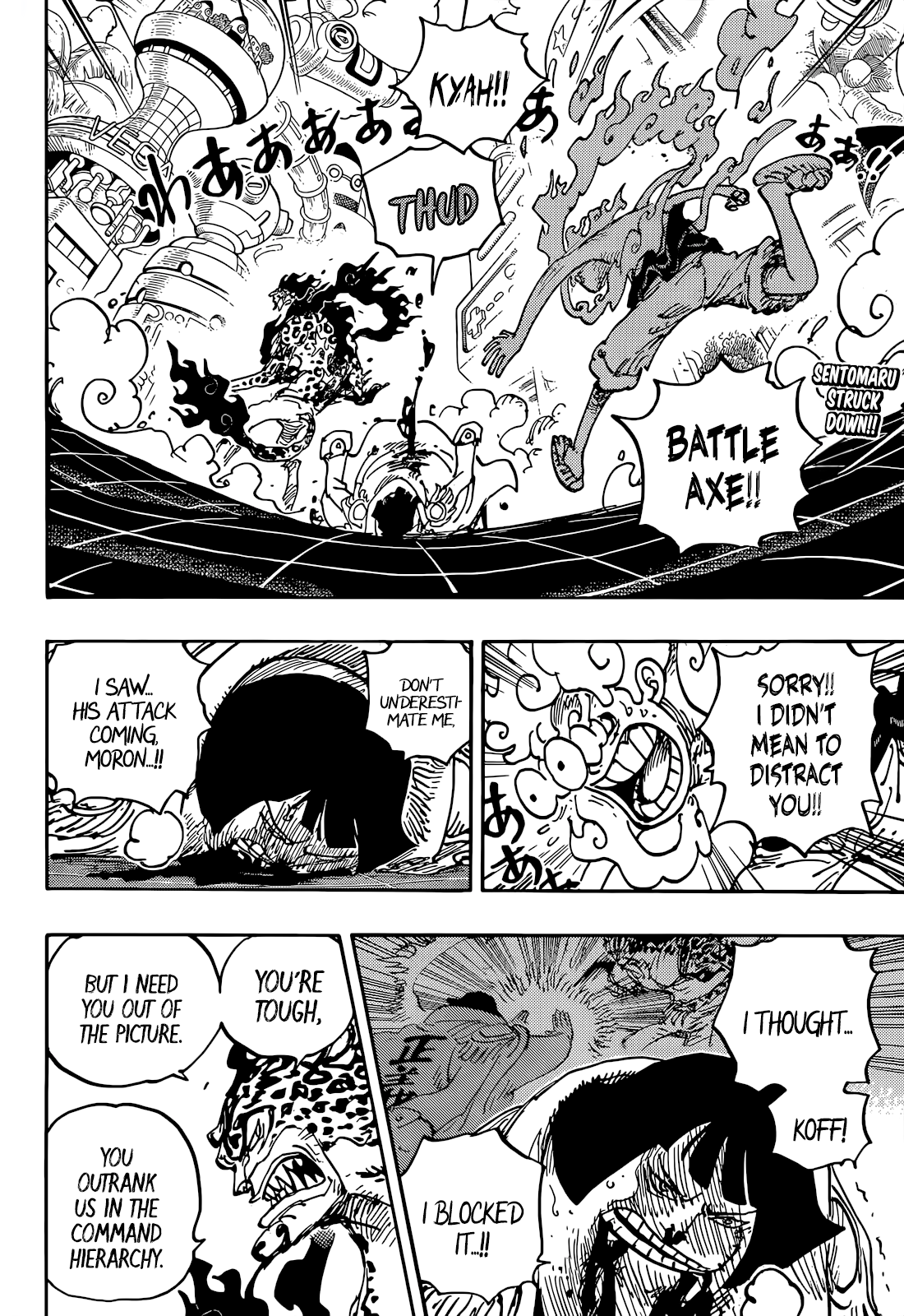 Read One Piece Chapter 1015 on Mangakakalot
