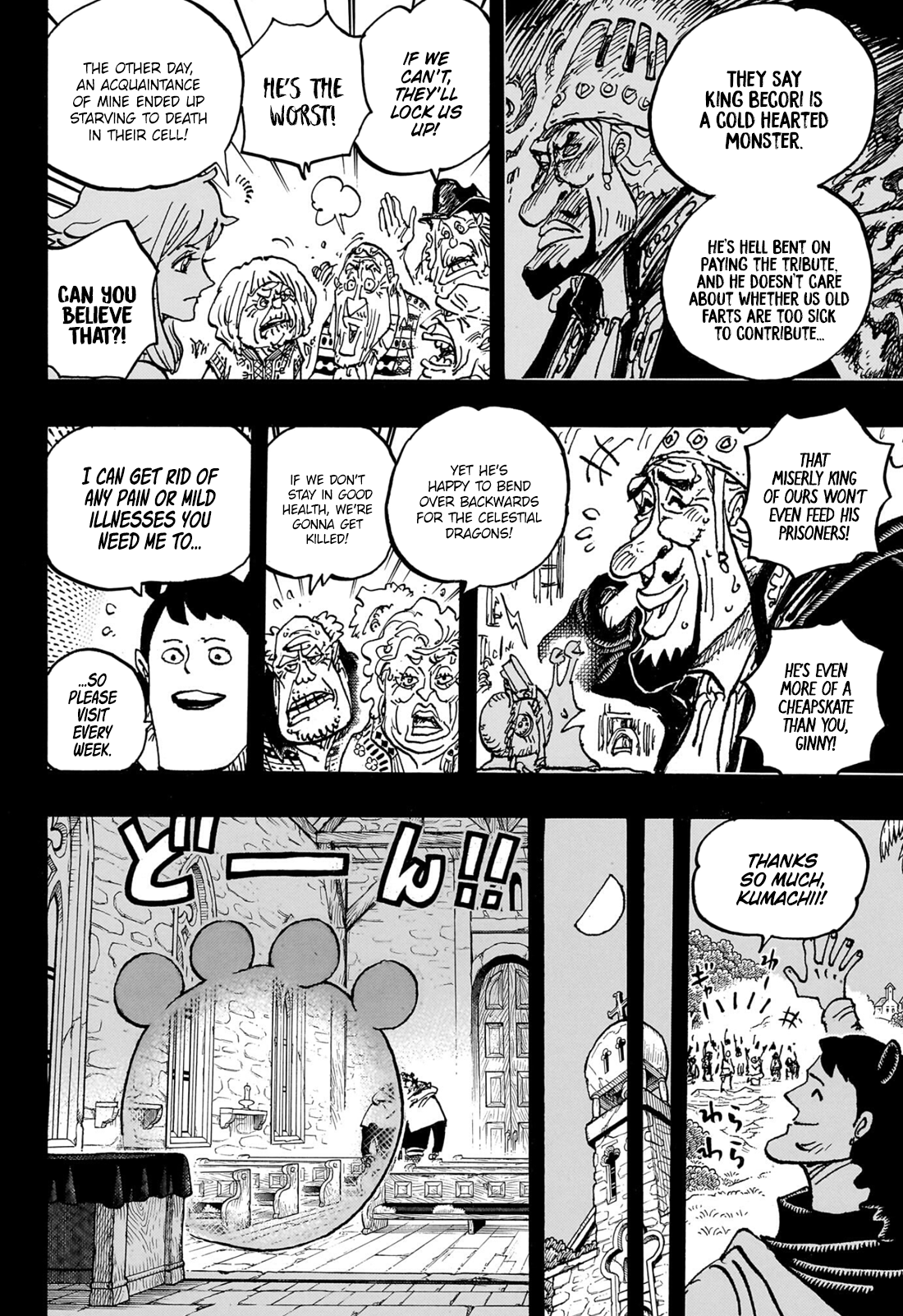 Read One Piece Chapter 1050 on Mangakakalot