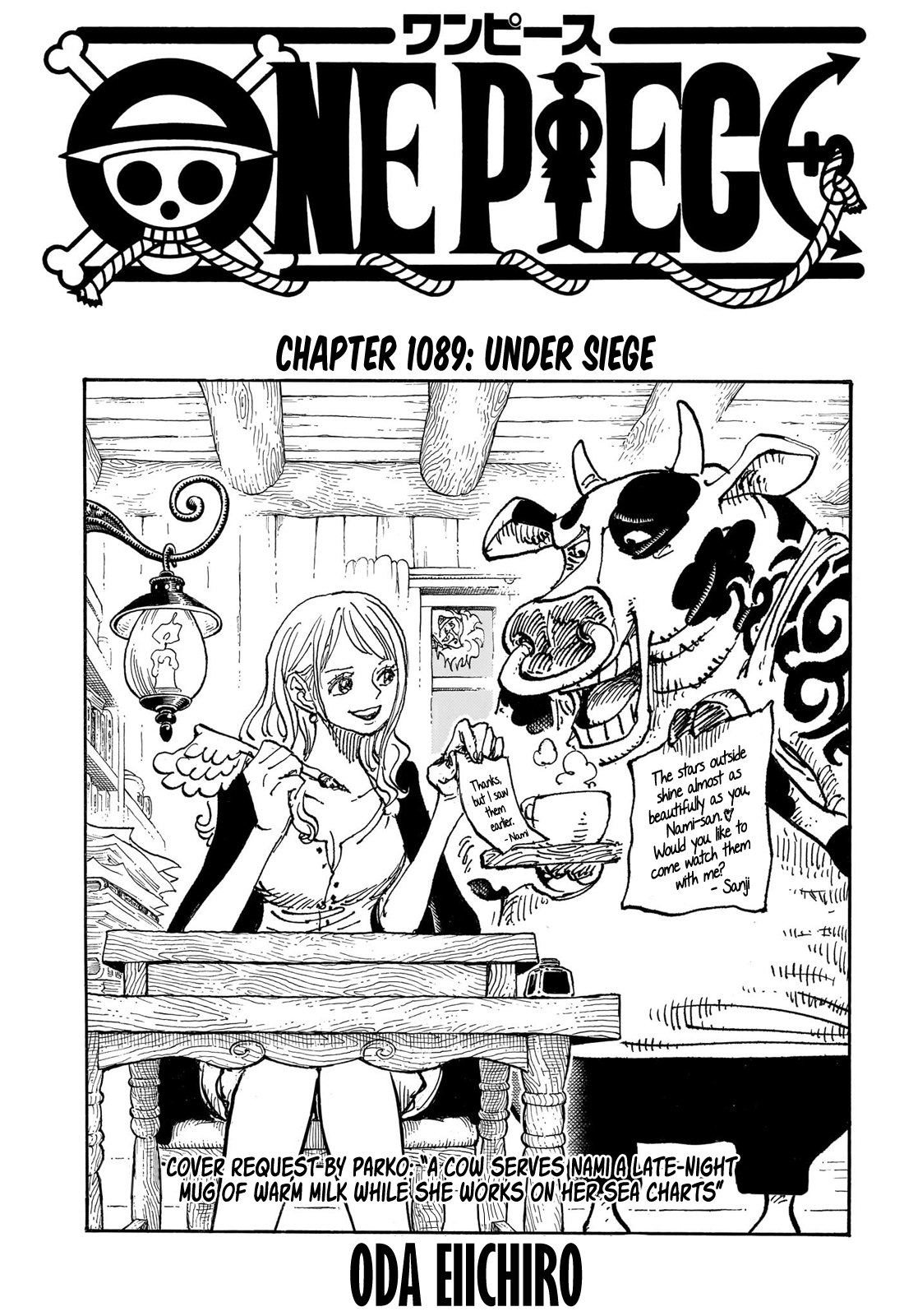 Read One Piece Chapter 1057 Raw Scan Manga Spoilers Out!