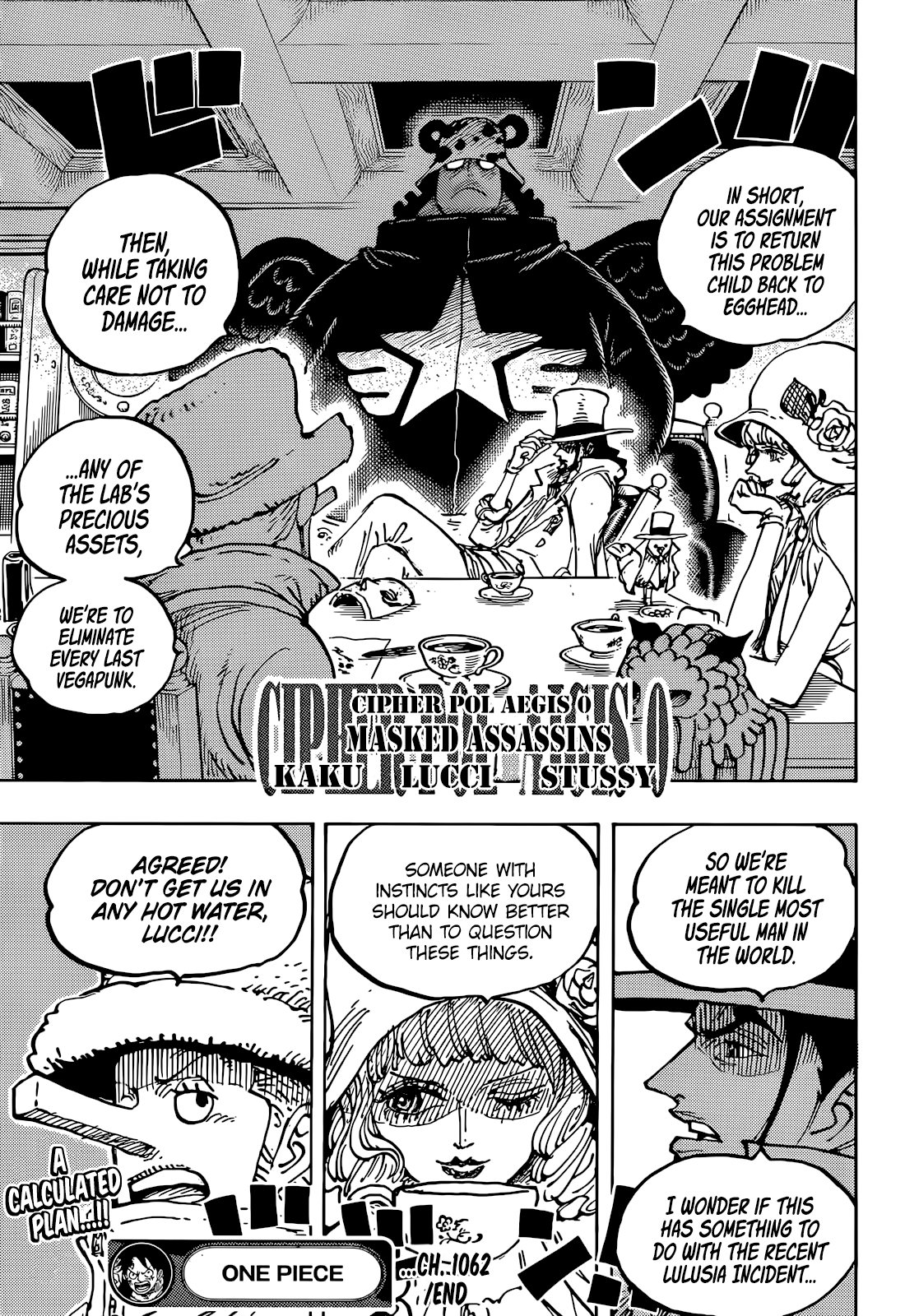 Typo or hiccup in chapter 1062 - or something else? : r/OnePiece