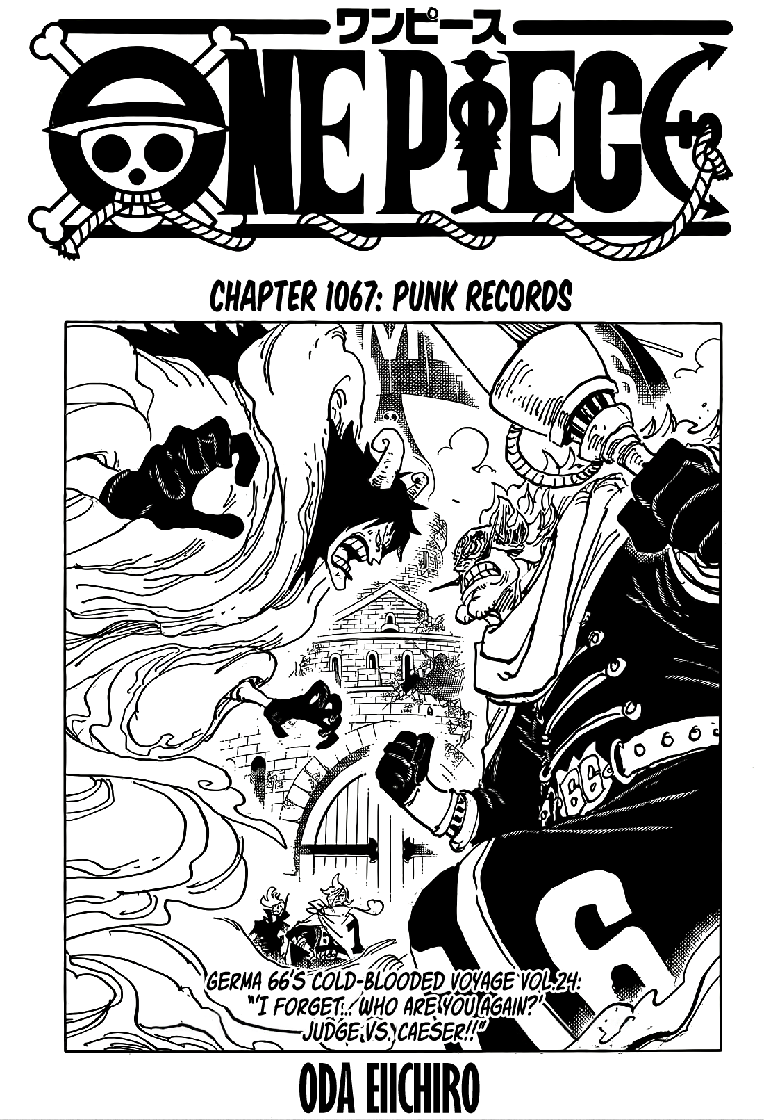 Read One Piece Chapter 1045 on Mangakakalot