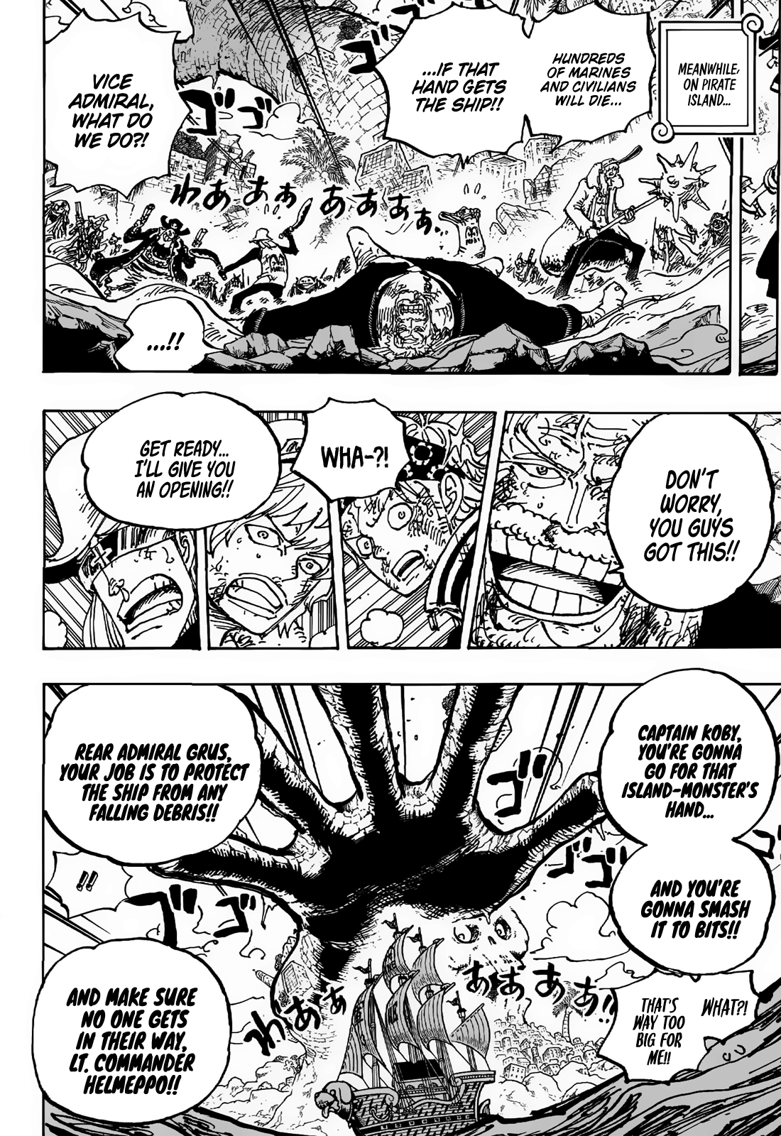 Does this yonko line-up make sense? (chapter 1065 spoilers) : r
