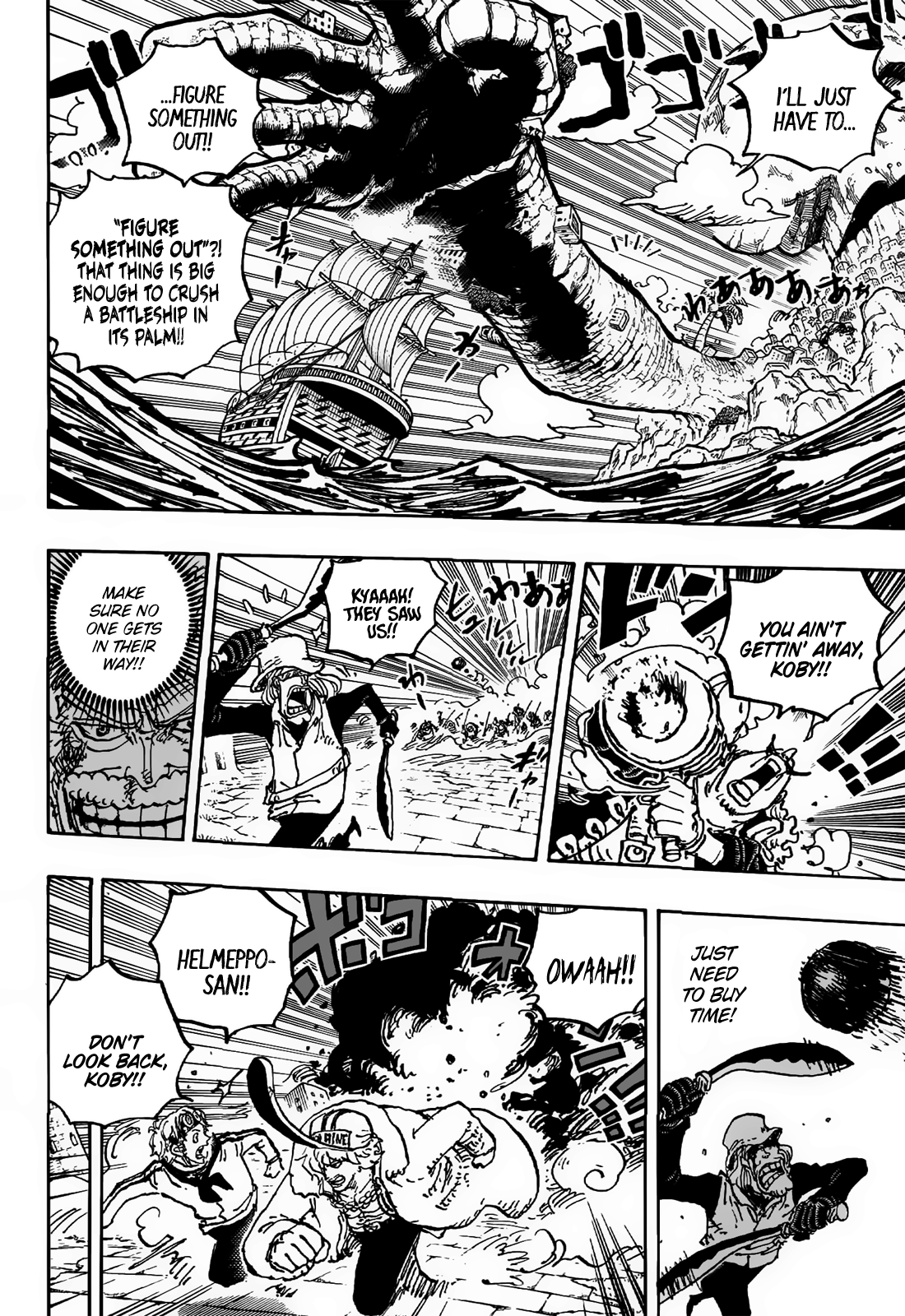 One Piece Chapter 1044 is out. Link - One Piece Bangladesh