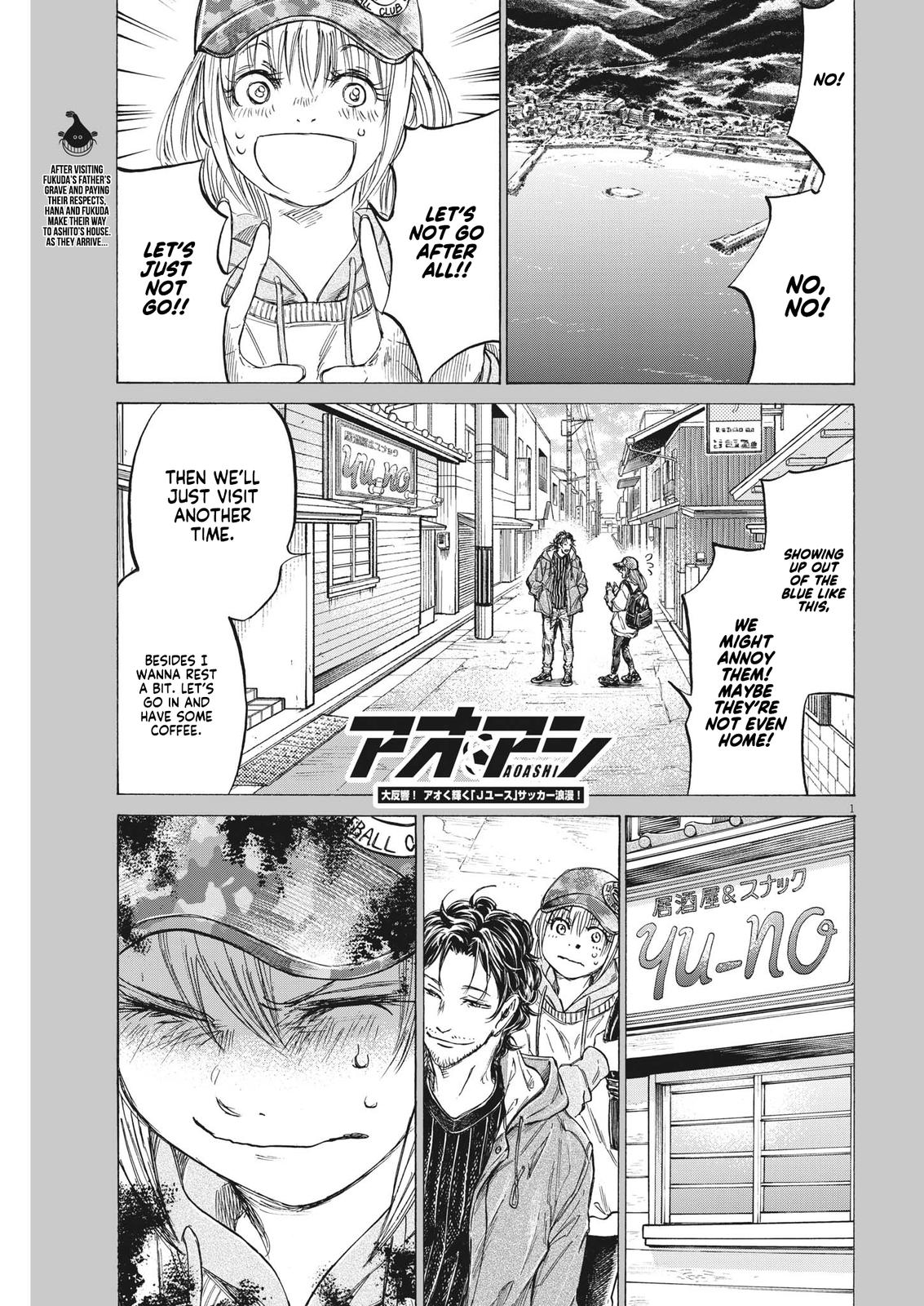 Read Manga Ao Ashi - Chapter 345